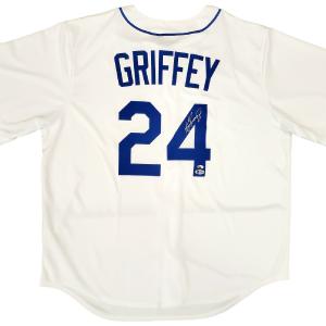 MARINERS KEN GRIFFEY JR. AUTOGRAPHED WHITE NIKE JERSEY XL BECKETT & MCS 194791 Perfect Sale Online