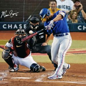 MARCUS SEMIEN AUTOGRAPHED 16X20 PHOTO TEXAS RANGERS BECKETT BAS WITNESS 224196 Outlet Choice