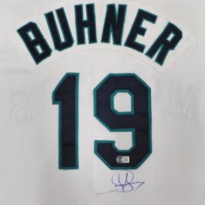 Mariners Jay Buhner Autographed White Russell Jersey 1998 Home Beckett Affordable Cheap Online