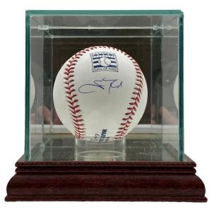 Scott Rolen Cardinals Signed Official Hall Of Fame Logo Baseball w/ Case BAS Cheap Good Selling