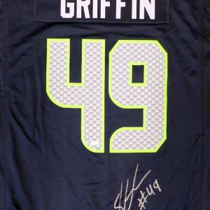 SEAHAWKS SHAQUEM GRIFFIN AUTOGRAPHED BLUE NIKE JERSEY SIZE XXL MCS HOLO 134404 Outlet Deals