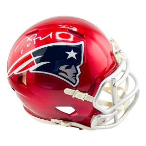 Tom Brady Signed New England Patriots Flash Mini Football Helmet (Fanatics) Best Place To Buy