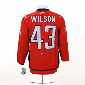 Tom Wilson Washington Capitals Signed & Dated 1st Goal Reebok Jersey #/43 Free Shipping Supply