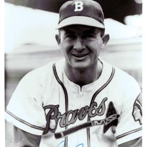 Clint Conatser Autographed Signed 8x10 Photo Boston Braves PSA/DNA #AB51581 Clearance Footaction