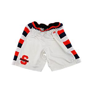Nike Syracuse Orange Team Authentic Basketball White Shorts Medium M Vintage Discount Sale Online