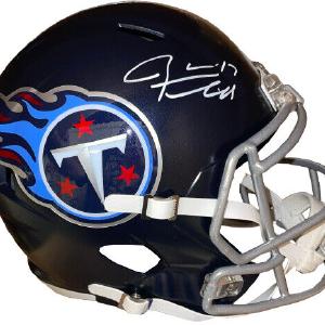 Ryan Tannehill signed Tennessee Titans Navy Speed FS Rep Helmet #17- Beckett/BAS For Sale Official Site