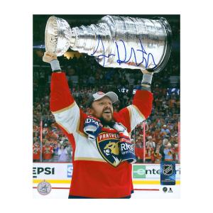 Sam Reinhart Signed Florida Panthers Stanley Cup 8x10 Photo Free Shipping Finishline