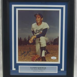 Sandy Koufax Signed Framed Photo JSA AR22815 Discount Shop For