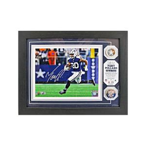 Tony Pollard Dallas Cowboys Autographed Signed Framed 8x10 Photo Mint Collage LE #10/99 (Fanatics Auth) For Cheap Cheap Online