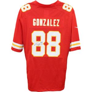 Tony Gonzalez Autographed Kansas City Chiefs Red Nike Jersey Beckett 47426 Cheap Sale Manchester Great Sale