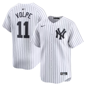 New York Yankees Anthony Volpe Nike White Home Limited Player Name Jersey Cheap Sale Latest Collections