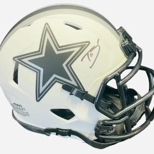 Trevon Diggs Autographed Dallas Cowboys Lunar Eclipse Mini Helmet (JSA) 100% Original Online