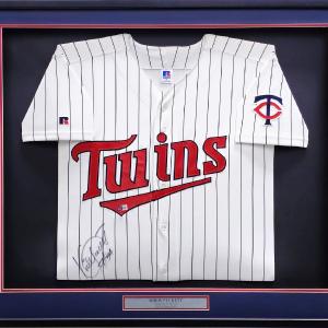 Twins Kirby Puckett Autographed Framed Pinstripes Rawlings Jersey 34 Beckett Footlocker Finishline Cheap Pice