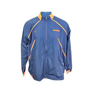 John Desko Syracuse University Men's Lacrosse Nike Navy Syracuse Navy/Orange Neck Windbreaker (SIZE XXL) Discount 2025 Unisex