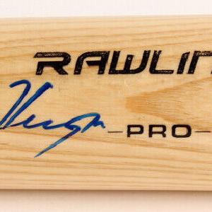 TRAYCE THOMPSON SIGNED FULL SIZED RAWLINGS PRO BASEBALL BAT w/ ICON s/n & COA Free Shipping Outlet