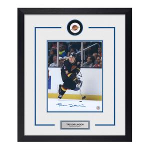 Trevor Linden Autographed Vancouver Canucks Puck Logo 23x27 Frame Extremely Cheap Online