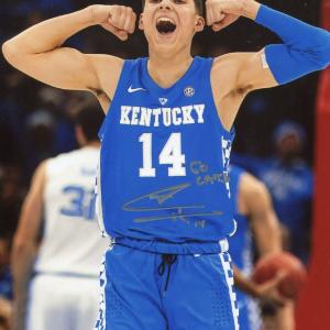 Tyler Herro "Go Cats" Autographed Kentucky 8x10 Photo (JSA) Countdown Package Online
