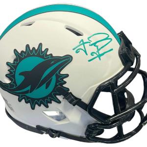 Tua Tagovailoa Autographed Miami Dolphins Lunar Mini Helmet Cheap Amazon