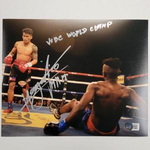 Mark Magsayo signed "WBC World Champ" 8x10 photo #1 autograph  Beckett BAS Holo 100% Guaranteed
