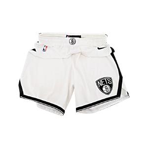 Nike Brooklyn Nets White Authentic Team Issued Shorts size 40 (XL) Sale Authentic