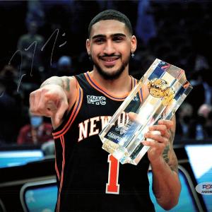 Obi Toppin signed 8x10  photo PSA/DNA  New York Knicks Autographed Many Kinds Of Cheap Online