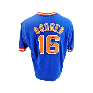 Dwight Doc Gooden New York Mets Autographed Signed Inscribed Pro Style Jersey (JSA) Fashionable