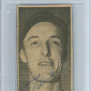 Clarence Podbielan Autographed Newspaper Page Photo Dodgers Beckett #10837258 Buy Cheap With Credit Card