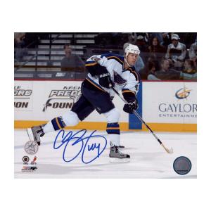 Chris Pronger Signed St Louis Blues Shooting 8x10 Photo Buy Cheap Buy