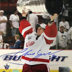 Chris Osgood Autographed 8x10 Photo Detroit Red Wings Buy Cheap Outlet