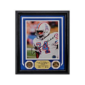 Earl Campbell Houston Oilers Autographed Signed 8x10 Highland Mint Collage LE #/99 (Highland Mint) For Cheap