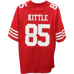 George Kittle Autographed San Francisco 49ers Nike Red Game Jersey Beckett 46423 Cheap Sale With Paypal