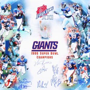GIANTS TEAM SIGNED SUPER BOWL CHAMPS PHOTO PATTERSON CARTHON ARD DORSEY ALLEGRE Free Shipping Genuine
