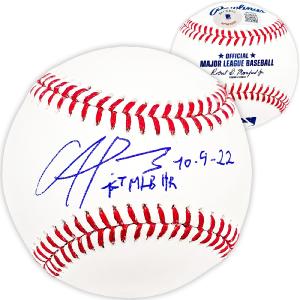 FRANCISCO ALVAREZ AUTOGRAPHED MLB BASEBALL METS 1ST MLB HR 10.4.22 BECKETT Online Online For Sale