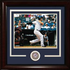 Greg Bird signed 8x10 1st HR photo framed Yankees coin autograph Steiner COA Cheap Real Eastbay