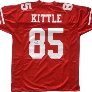 George Kittle Signed Autographed San Francisco 49ers Custom Jersey Beckett Fashionable Online