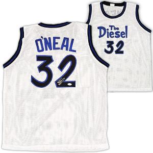 MAGIC SHAQUILLE SHAQ O'NEAL AUTOGRAPHED WHITE JERSEY BECKETT WITNESS 215717 Sale Browse
