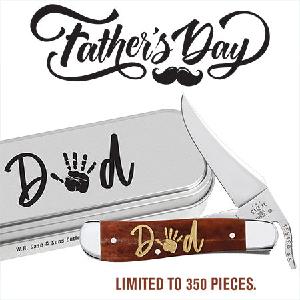 10636 2024 FATHER'S DAY SMOOTH CHESTNUT BONE RUSSLOCK W/TIN Cheap Sale With Mastercard