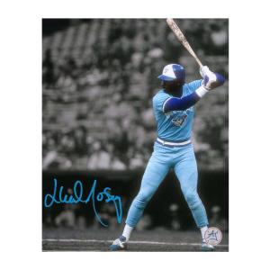 Lloyd Moseby Autographed Toronto Blue Jays Isolated Batting 8x10 Photo Outlet Best Seller