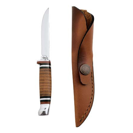 379 CASE FIXED BLADE POLISHED LEATHER Outlet Shop