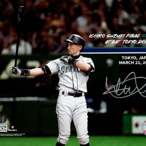 ICHIRO SUZUKI AUTOGRAPHED SIGNED 8X10 PHOTO MARINERS FINAL AT BAT IS HOLO 212171 Discount Purchase