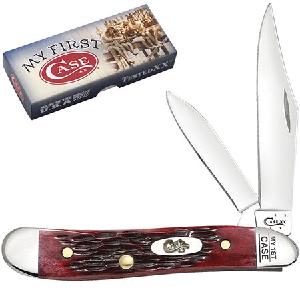 3693 MY FIRST CASE PEACH SEED JIG OLD RED BONE PEANUT Discount Countdown Package