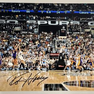 Robert Horry signed Lakers vs Spurs 16x20 photo autograph  Beckett BAS Witness Buy Cheap Great Deals