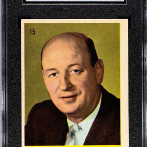 Punch Imlach 1959-60 Parkhurst  NHL  RC Card #15- SGC Graded 5.5 EX  Maple Leafs Footlocker For Sale