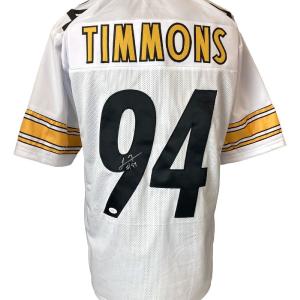 Lawrence Timmons Pittsburgh Signed White Football Jersey JSA Hologram Discount 2025 New