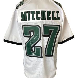 Quinyon Mitchell Philadelphia Signed White Football Jersey JSA Outlet Cheap Pice