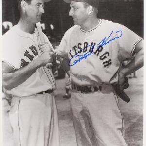 RALPH KINER SIGNED 11x14 TED WILLIAMS BOSTON RED SOX PHOTO AUTOGRAPH REFERENCE Comfortable