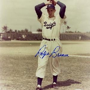 Ralph Branca Brooklyn Dodgers Signed Jsa Sticker 8x10 Photo Authentic Autograph Free Shipping Sale Online