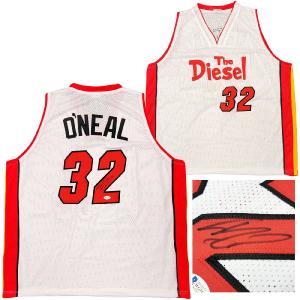 HEAT SHAQUILLE SHAQ O'NEAL AUTOGRAPHED WHITE JERSEY THE DIESEL BECKETT 202308 Sale Browse