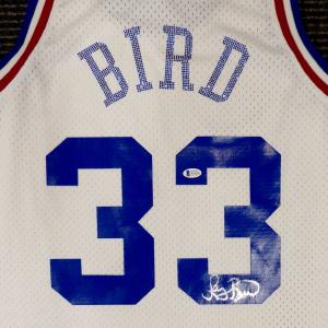 Celtics Larry Bird Auto Mitchell & Ness 1988 All Star Jersey Beckett WA54224 Free Shipping Fashionable