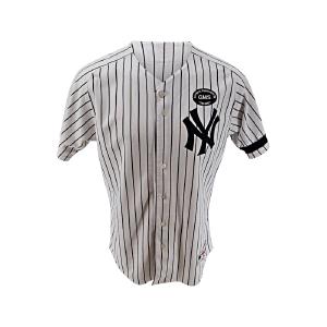 Chad Gaudin New York Yankees 2010 Game Used Worn Pinstripe Jersey w/ Patches (Steiner LOA) Best Place Online